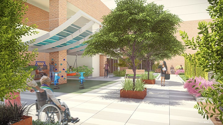 rendering of exterior of buidling